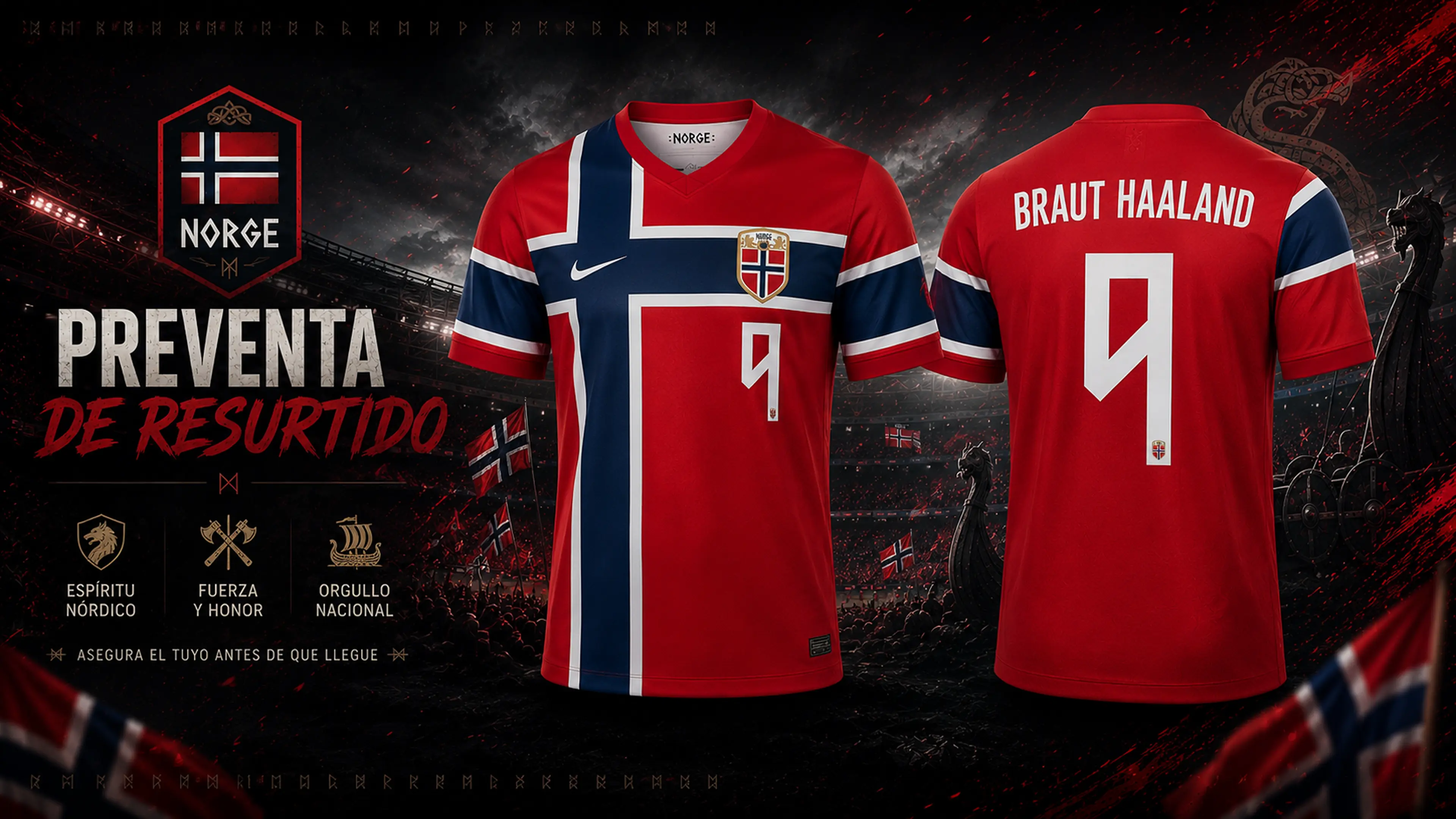 Noruega Local 2026 Braut Haaland Caballero